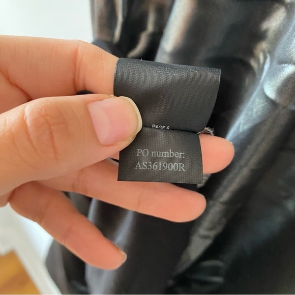 ALLSAINTS Hadley Metallic Slip Midi Dress - Picture 9 of 9